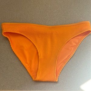 Aerie orange bikini bottom